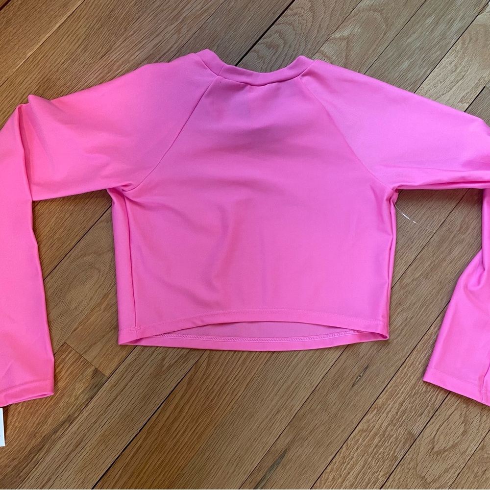 Cat & Jack Pink Rash Guard - Picture 2 of 5